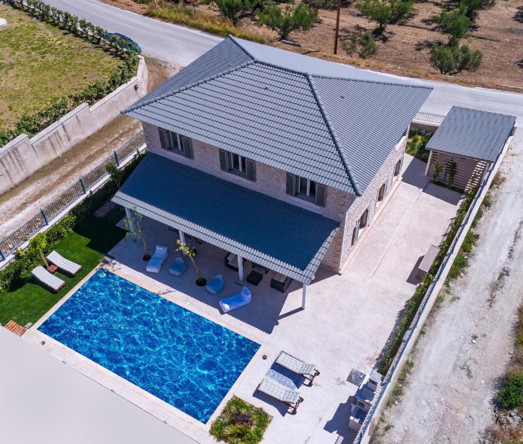 Zante Soleil - High-End Stone Villa With Swimming Pool Lagopodhon Buitenkant foto