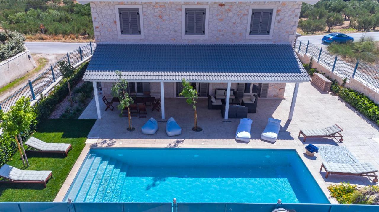Zante Soleil - High-End Stone Villa With Swimming Pool Lagopodhon Buitenkant foto