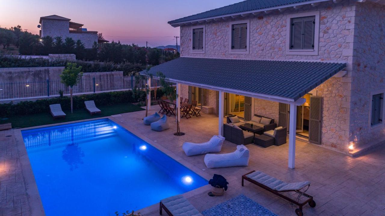 Zante Soleil - High-End Stone Villa With Swimming Pool Lagopodhon Buitenkant foto