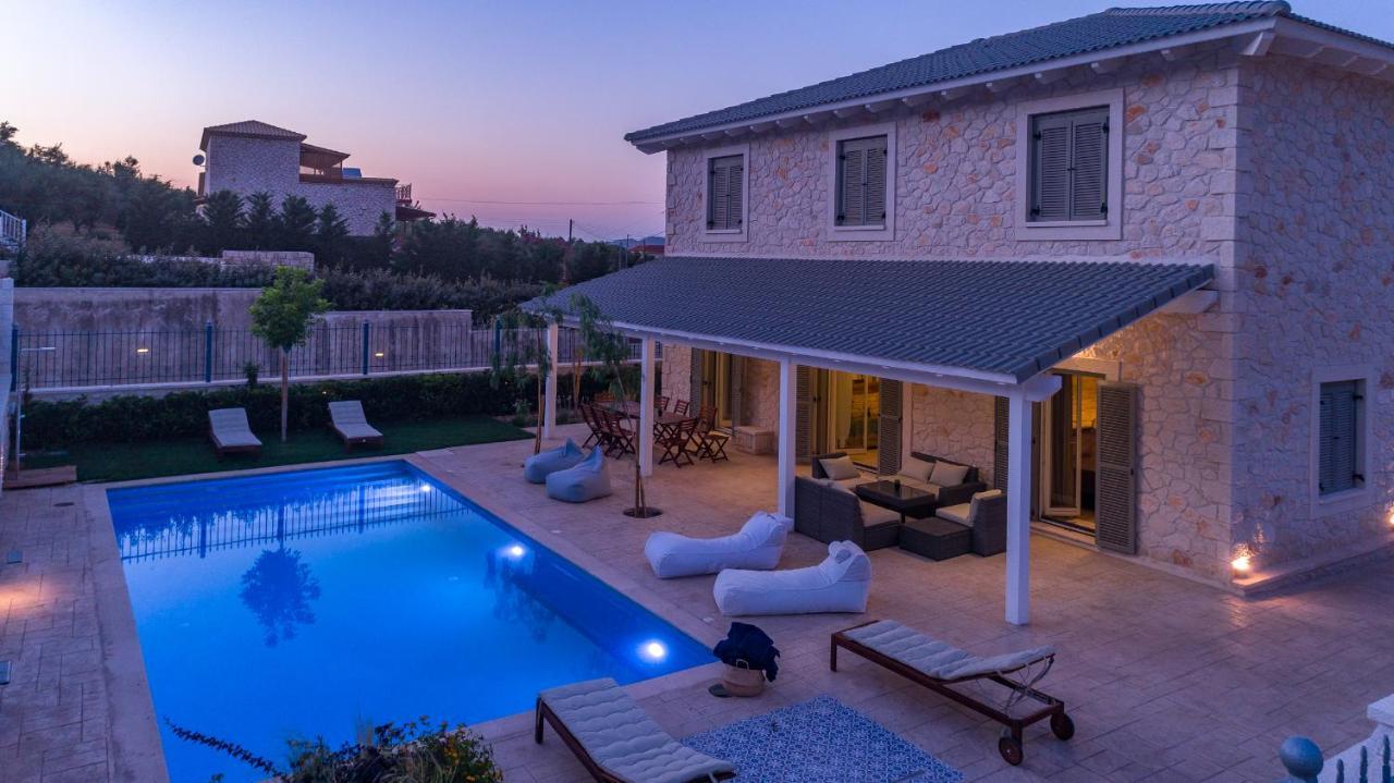 Zante Soleil - High-End Stone Villa With Swimming Pool Lagopodhon Buitenkant foto
