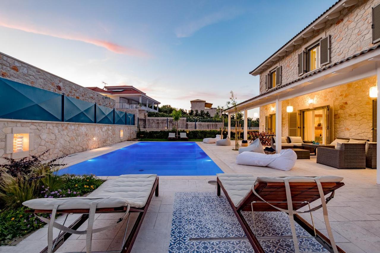 Zante Soleil - High-End Stone Villa With Swimming Pool Lagopodhon Buitenkant foto